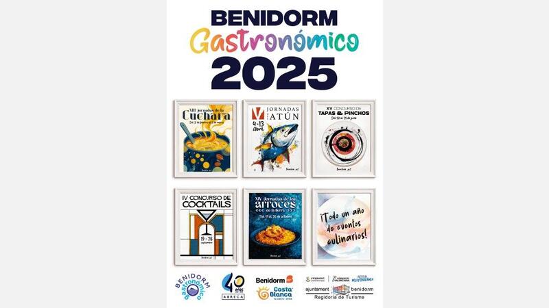 CARTEL JORNADAS BENIDORM GASTRONÓMICO 2025